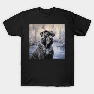 Cane Corso In Winter T-Shirt